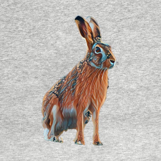 Hare - Woodland Themed Kids Room, Funny Gifts For Forester, Cute Animals by Shirtsmania